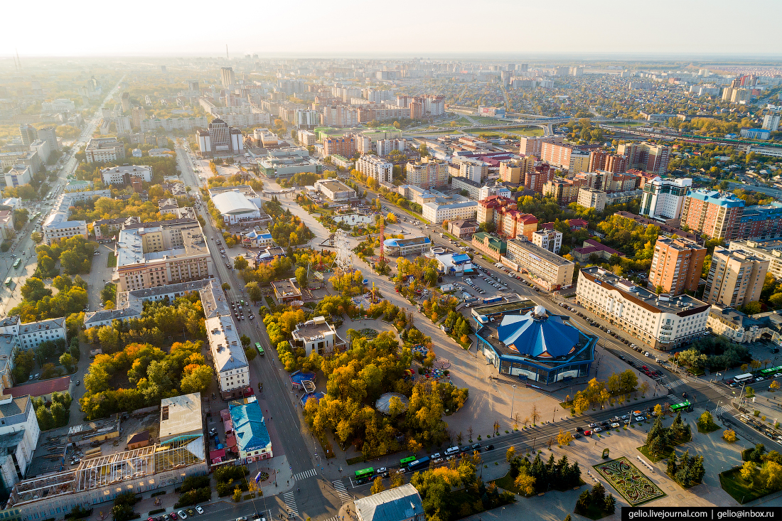 Тюмень с высоты птичьего полета Тюмень с высоты птичьего полета