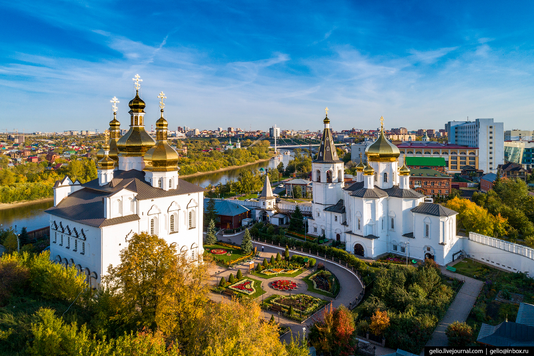 Тюмень с высоты птичьего полета Тюмень с высоты птичьего полета