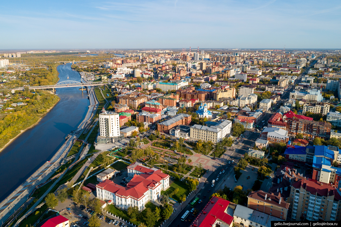 Тюмень с высоты птичьего полета Тюмень с высоты птичьего полета