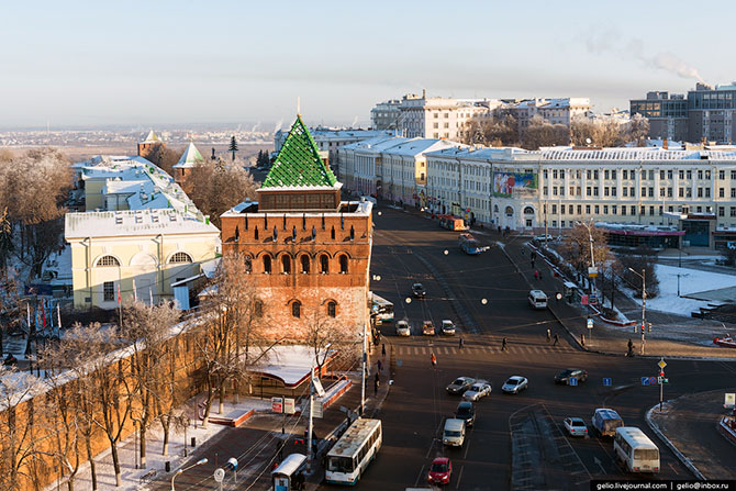 Зимний Нижний Новгород