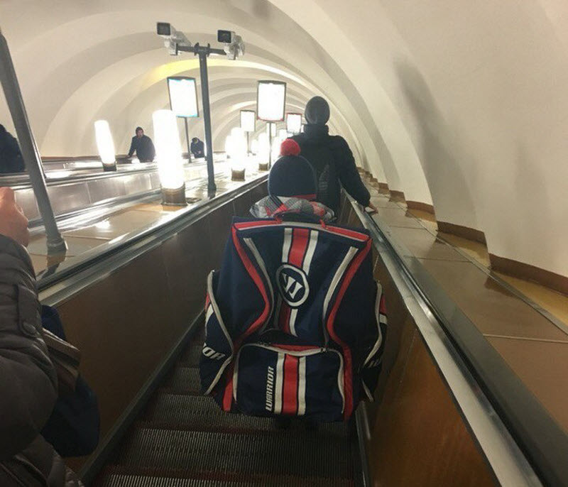 Модники из российского метрополитена