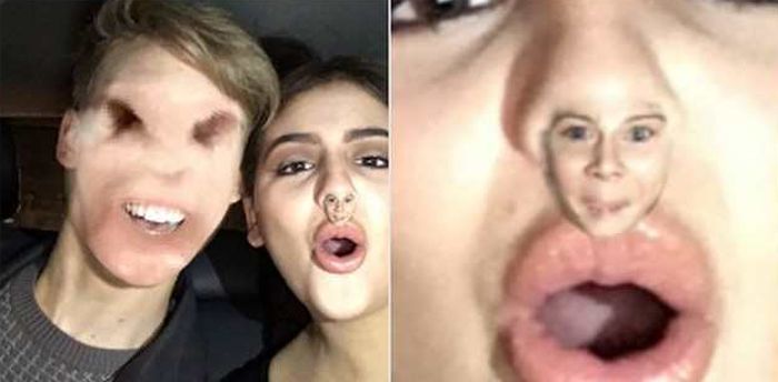 Неудачный обмен лицами