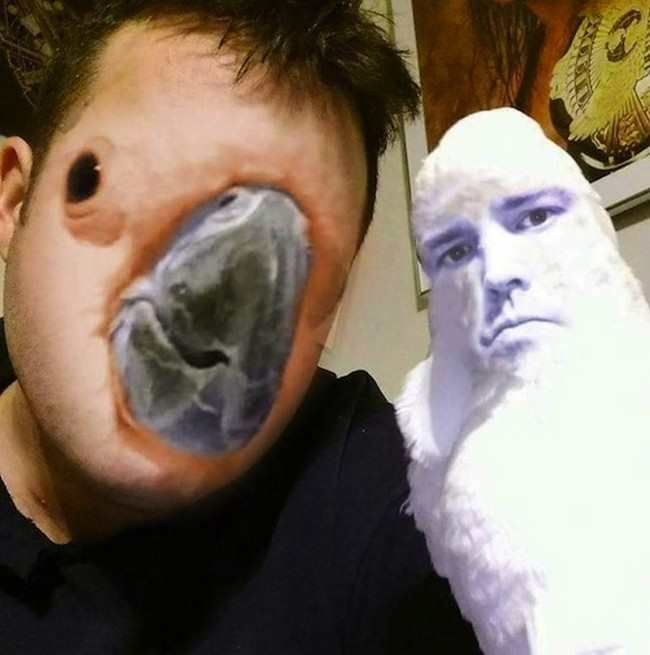 Неудачный обмен лицами