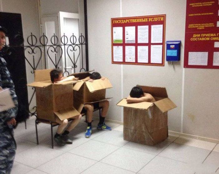 Фото, которые возможно было сделать только в России. Часть 54