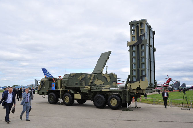 Новая зенитно-ракетная система С-350 «Витязь»