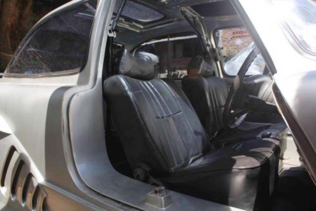 Самодельный Mercedes-Benz 300SL из старого купе W114 Самодельный Mercedes-Benz 300SL из старого купе W114