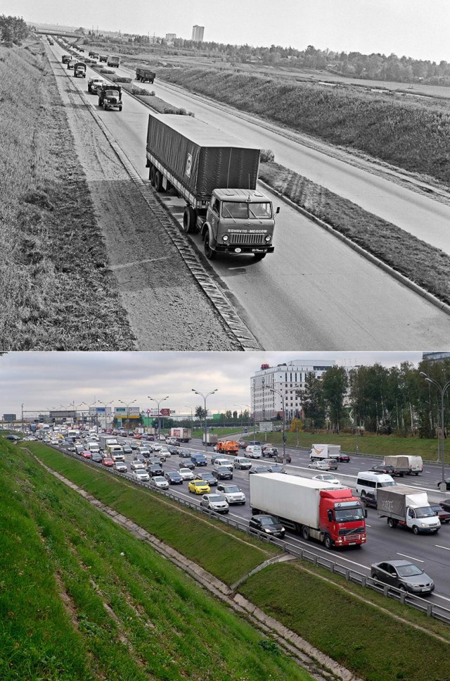 Знаковые места Москвы на снимках разных лет