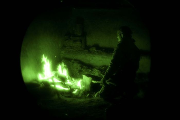 Взгляд через прибор ночного видения