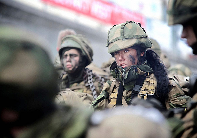 Как в норвежской армии служат женщины Как в норвежской армии служат женщины