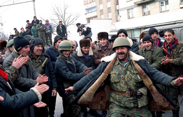 Первая чеченская война на фото Первая чеченская война на фото