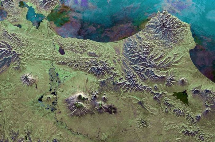 Россия из космоса Россия из космоса