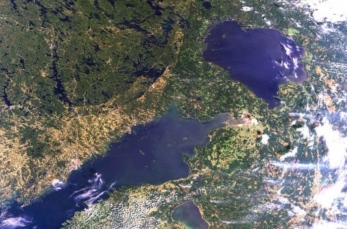 Россия из космоса Россия из космоса