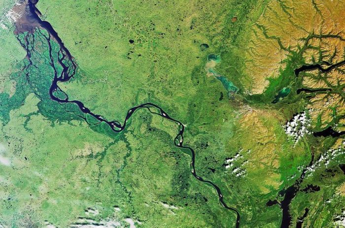 Россия из космоса Россия из космоса