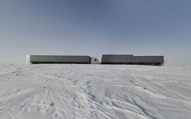 Исследование Антарктиды с Google Street View Исследование Антарктиды с Google Street View