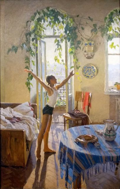 Картина «Утро» и история любви Картина «Утро» и история любви