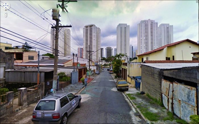 Странные фотографии с Google Street