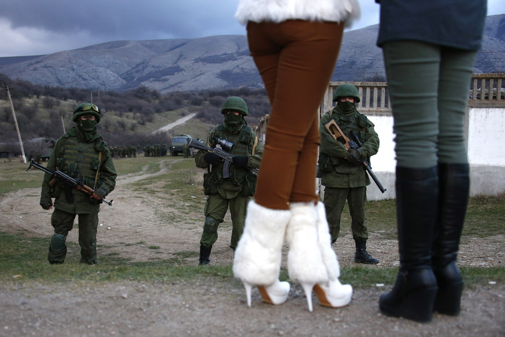 «Вежливые люди» в Крыму глазами американцев «Вежливые люди» в Крыму глазами американцев