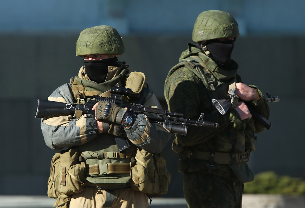 «Вежливые люди» в Крыму глазами американцев «Вежливые люди» в Крыму глазами американцев