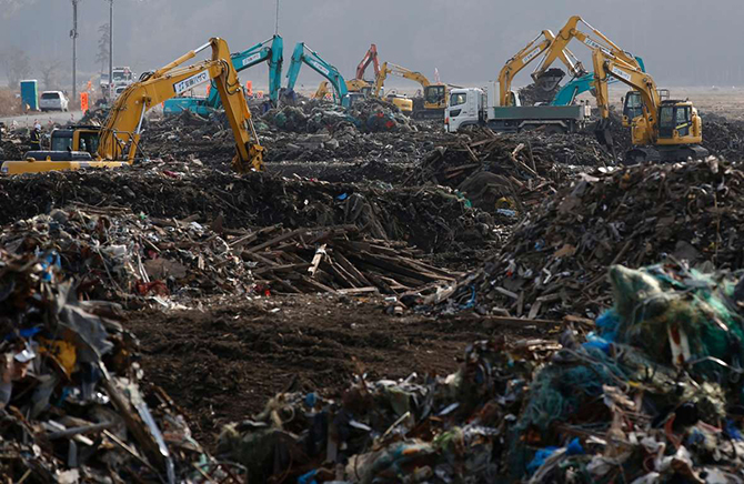 Фукусима 4 года после катастрофы Фукусима 4 года после катастрофы