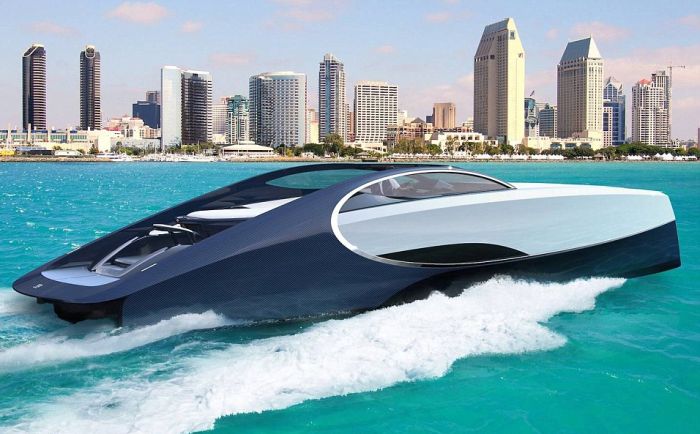 Компания Bugatti представила спортивную яхту Niniette 66