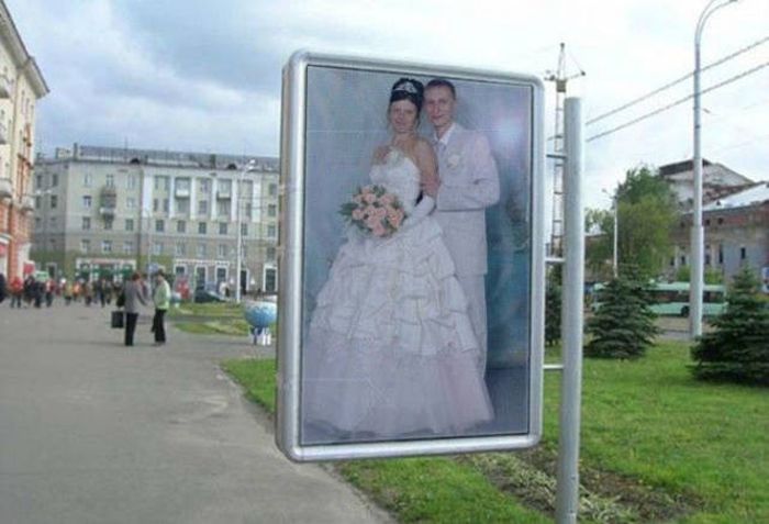 Странные фото с наших свадеб