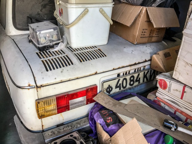 ЗАЗ-968М "Запорожец" с пробегом 4670 км