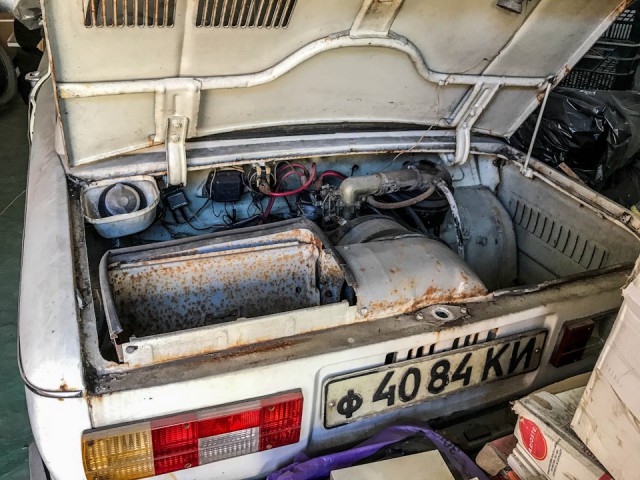 ЗАЗ-968М "Запорожец" с пробегом 4670 км
