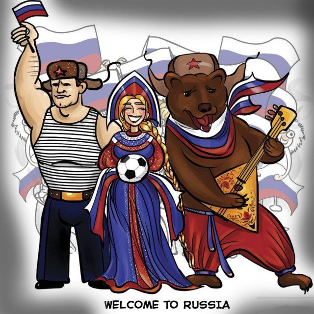 Шутки на тему ЧМ-2018 в России