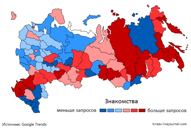Население каких российских городов наиболее часто ищет в сети "взрослый контент" Население каких российских городов наиболее часто ищет в сети "взрослый контент"