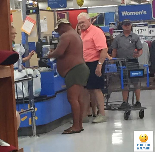 Экстравагантные покупатели Walmart