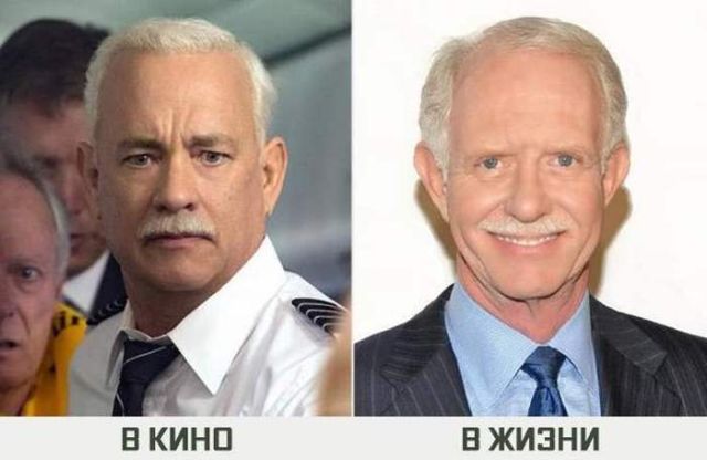 Актеры и прототипы героев фильмов, основанных на реальных событиях Актеры и прототипы героев фильмов, основанных на реальных событиях