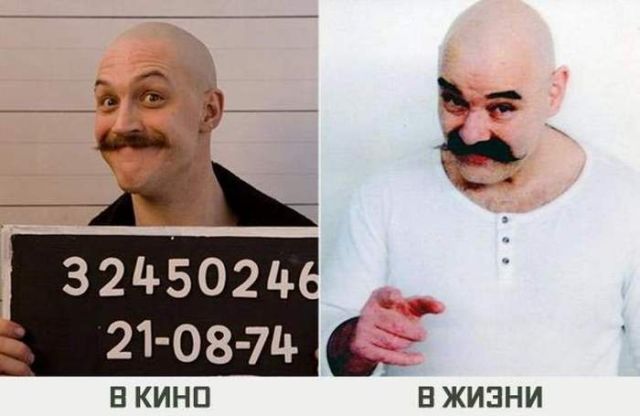 Актеры и прототипы героев фильмов, основанных на реальных событиях Актеры и прототипы героев фильмов, основанных на реальных событиях