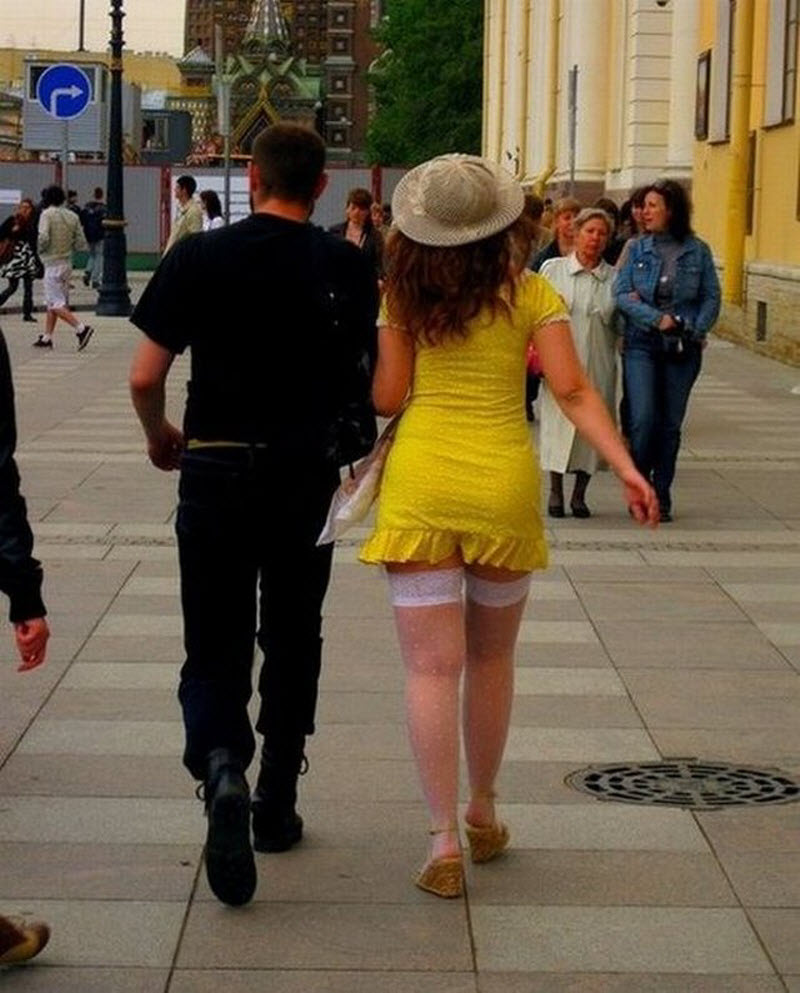 Модные персонажи Питера