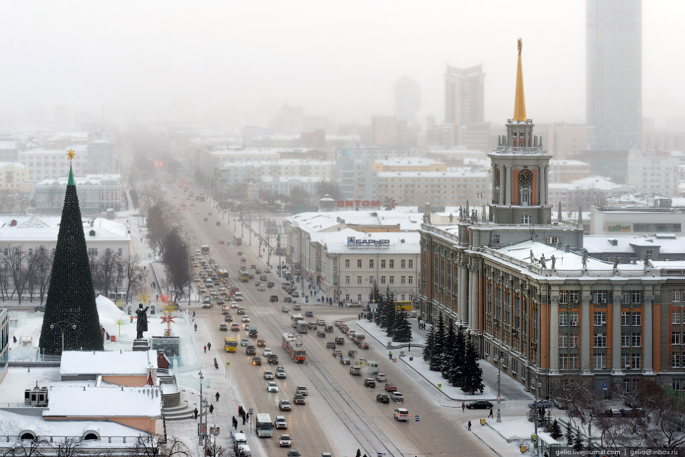 Зимний Екатеринбург Зимний Екатеринбург