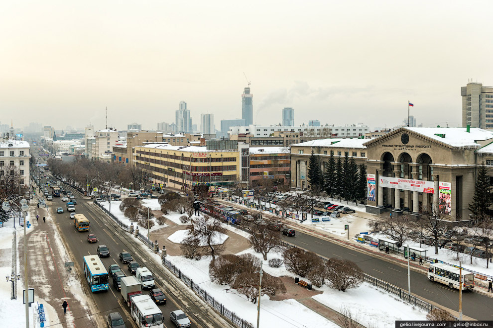 Зимний Екатеринбург Зимний Екатеринбург