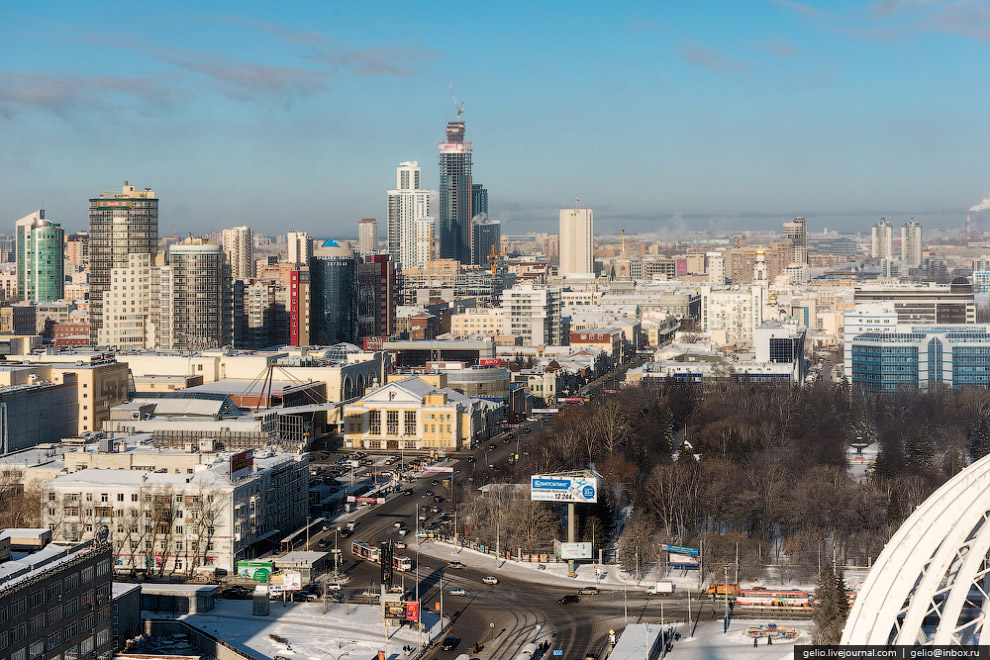 Зимний Екатеринбург Зимний Екатеринбург