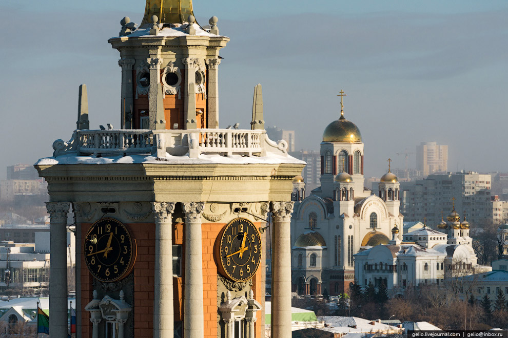 Зимний Екатеринбург Зимний Екатеринбург