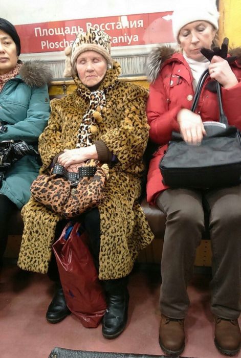 Модники из российского метро