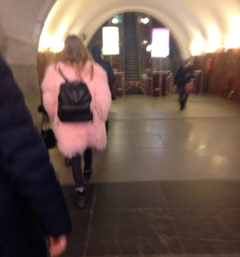 Модники из российского метрополитена