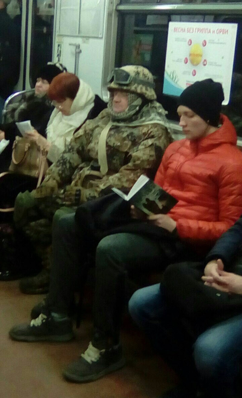 Модники из российского метрополитена