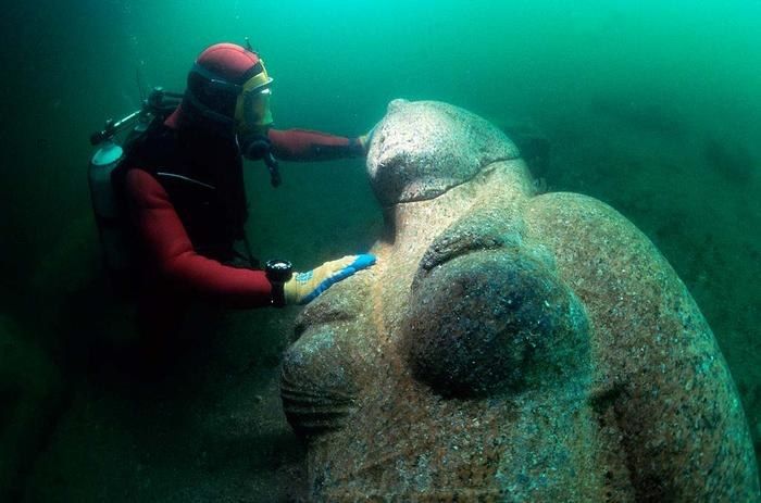 Древний Гераклион - город под водой Древний Гераклион - город под водой