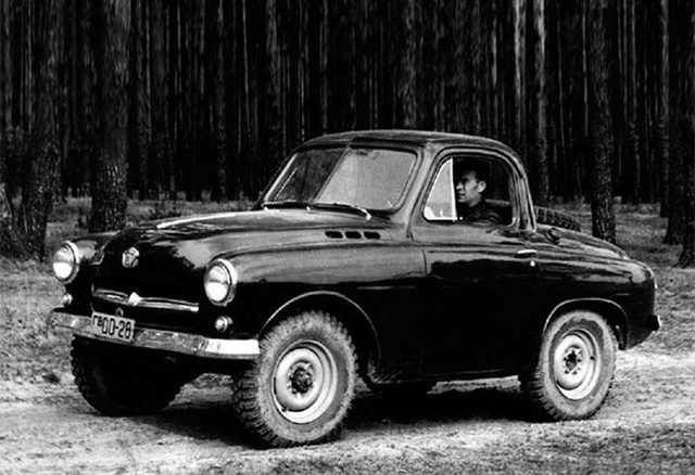 Необычный внедорожник 1950-х годов: М-73 "Украинец" Необычный внедорожник 1950-х годов: М-73 "Украинец"