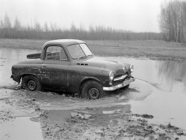 Необычный внедорожник 1950-х годов: М-73 "Украинец" Необычный внедорожник 1950-х годов: М-73 "Украинец"