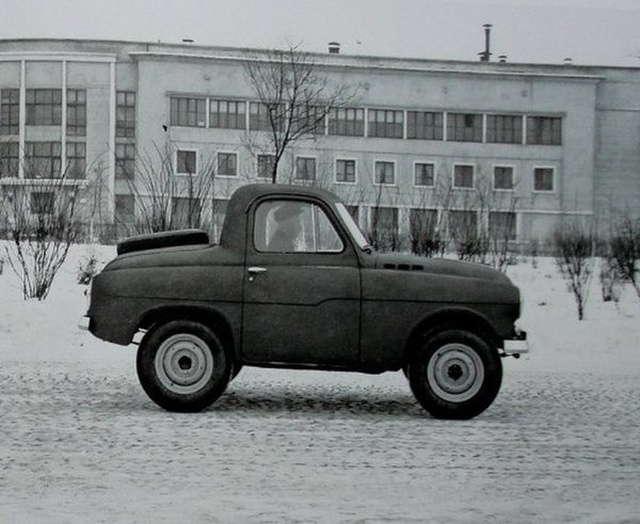 Необычный внедорожник 1950-х годов: М-73 "Украинец" Необычный внедорожник 1950-х годов: М-73 "Украинец"