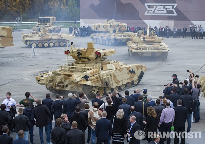 Военная техника России на выставке в Нижнем Тагиле Военная техника России на выставке в Нижнем Тагиле