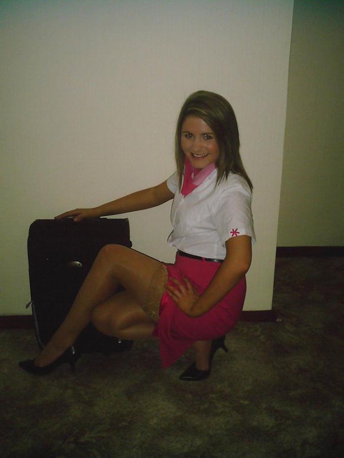 Веселые и сексуальные стюардессы
