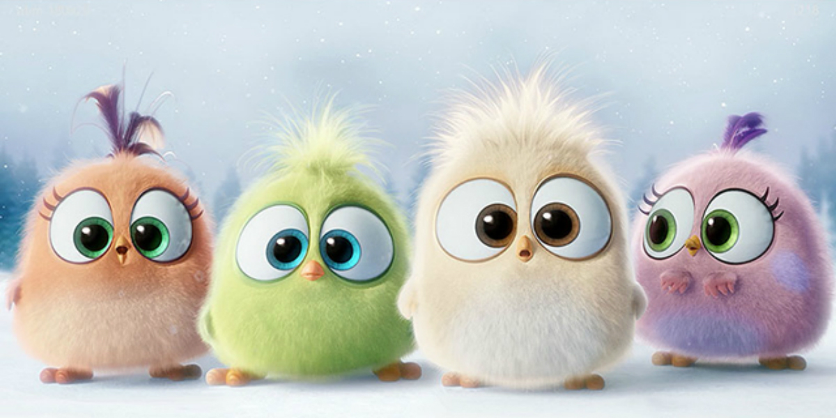 Поздравление с наступающим от Angry Birds