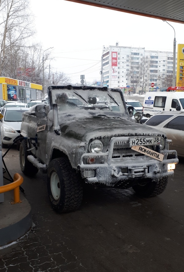 Суровый иркутский внедорожник
