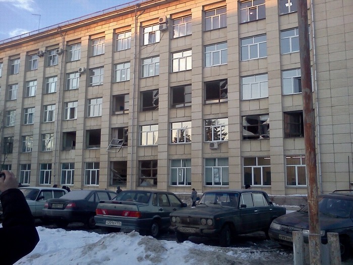 Взрыв метеорита над Челябинском Взрыв метеорита над Челябинском