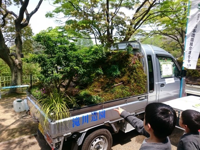 Конкурс садов Kei Truck